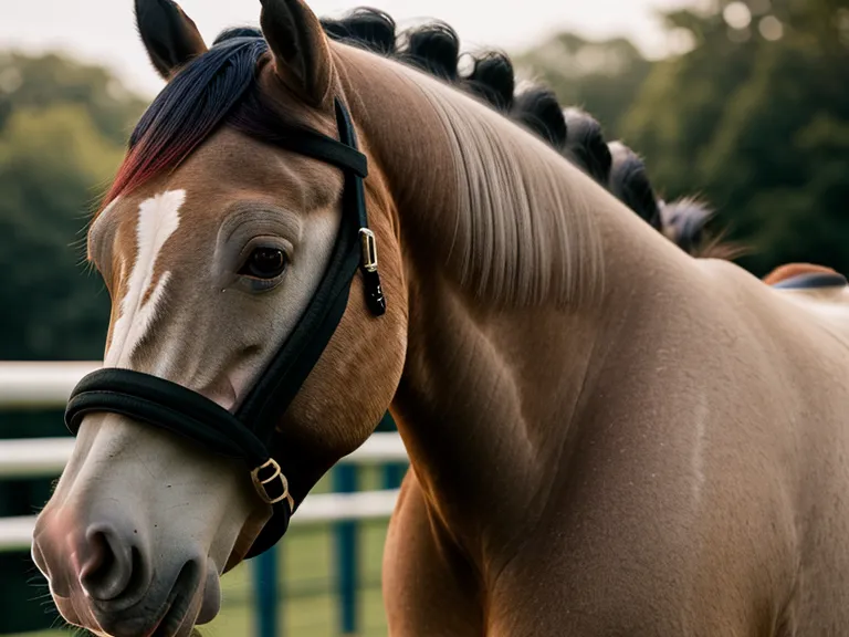Orejas de caballo girando para captar sonidos, señal clave del lenguaje corporal equino