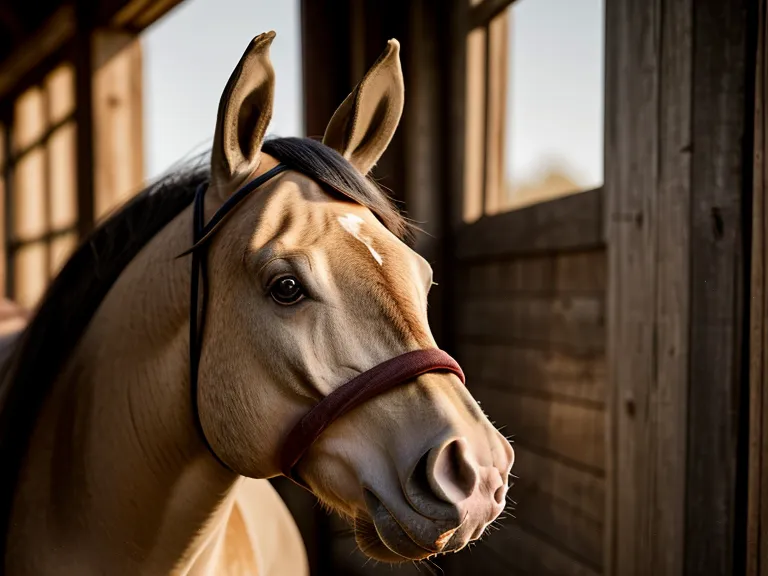 Orejas y ojos de un caballo mostrando lenguaje corporal, clave en la psicología equina para principiantes