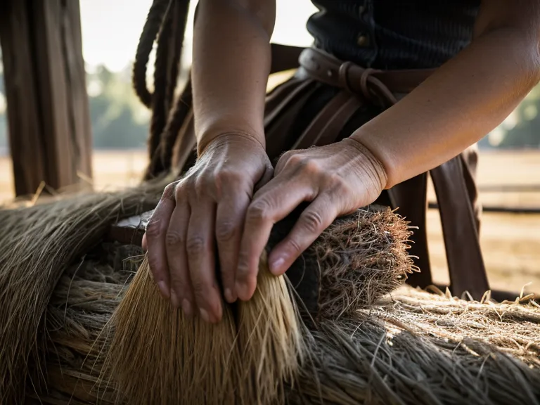 Manos relajadas sosteniendo las riendas, técnica clave en el manejo del miedo con caballos