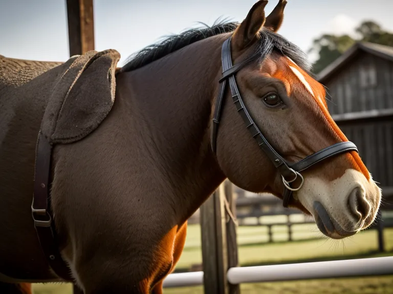 Primer plano del ojo de un caballo mostrando su visión panorámica, clave para entender la psicología del caballo.