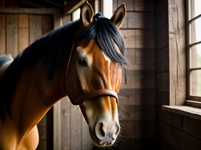 Caballo de escuela volteando con calma, ejemplo de bienestar animal en clases de equitación para principiantes